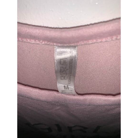 Girls Support Girls Pink Sleeveless Tank Dress Medium - Picture 3 of 3